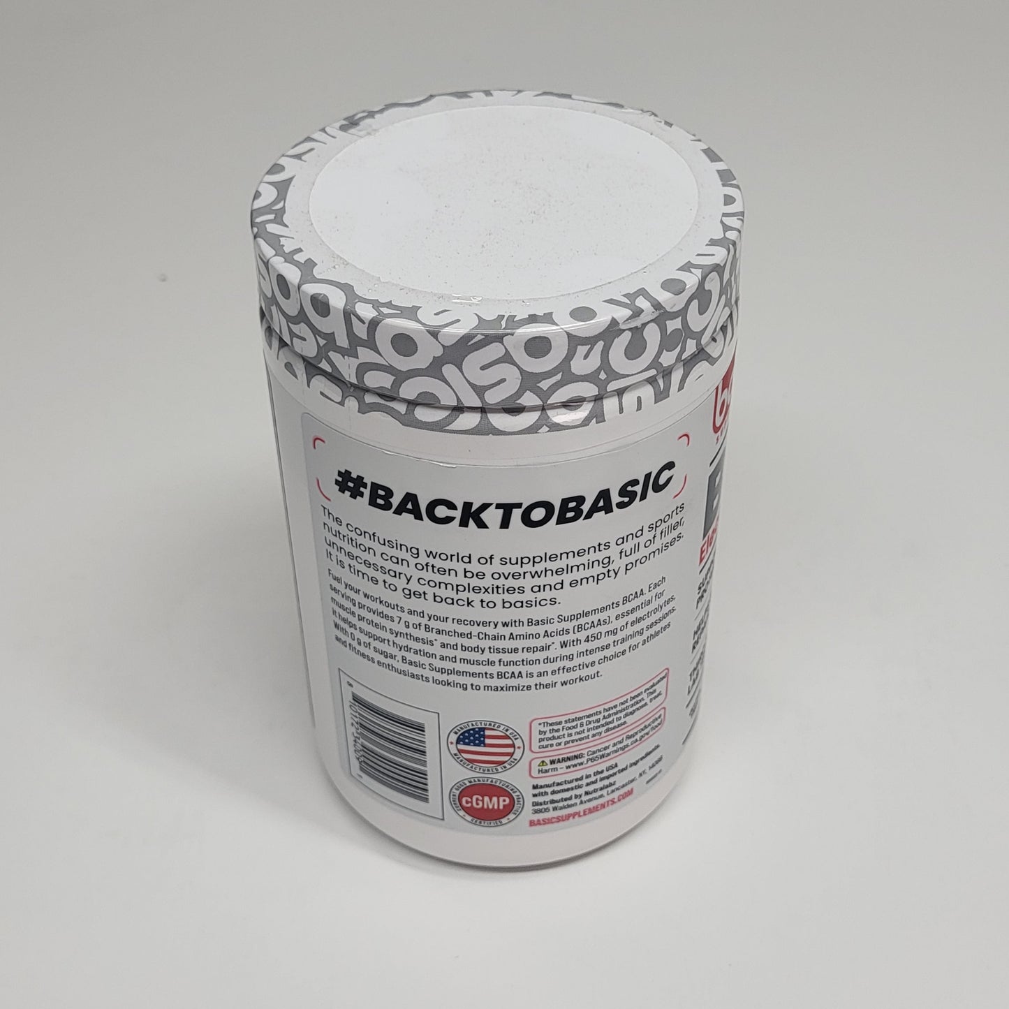 BASIC Creatine Monohydrate Increase Muscle Mass Candy Burst 11.2oz BB 01/27