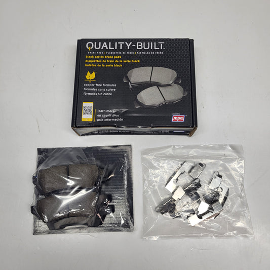 QUALITY-BUILT Ceramic Disc Brake Pad Set Rear Oe Replacement Black 1003-1101C
