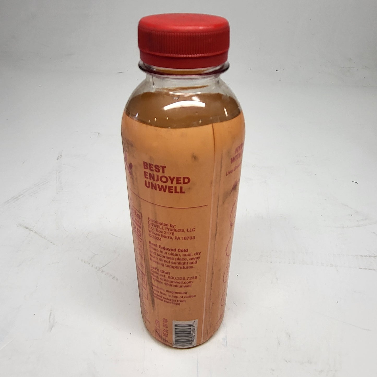 ZA@ UNWELL (12 PACK) Hydration Electrolyte Drink Orange Hibiscus 16.9oz
