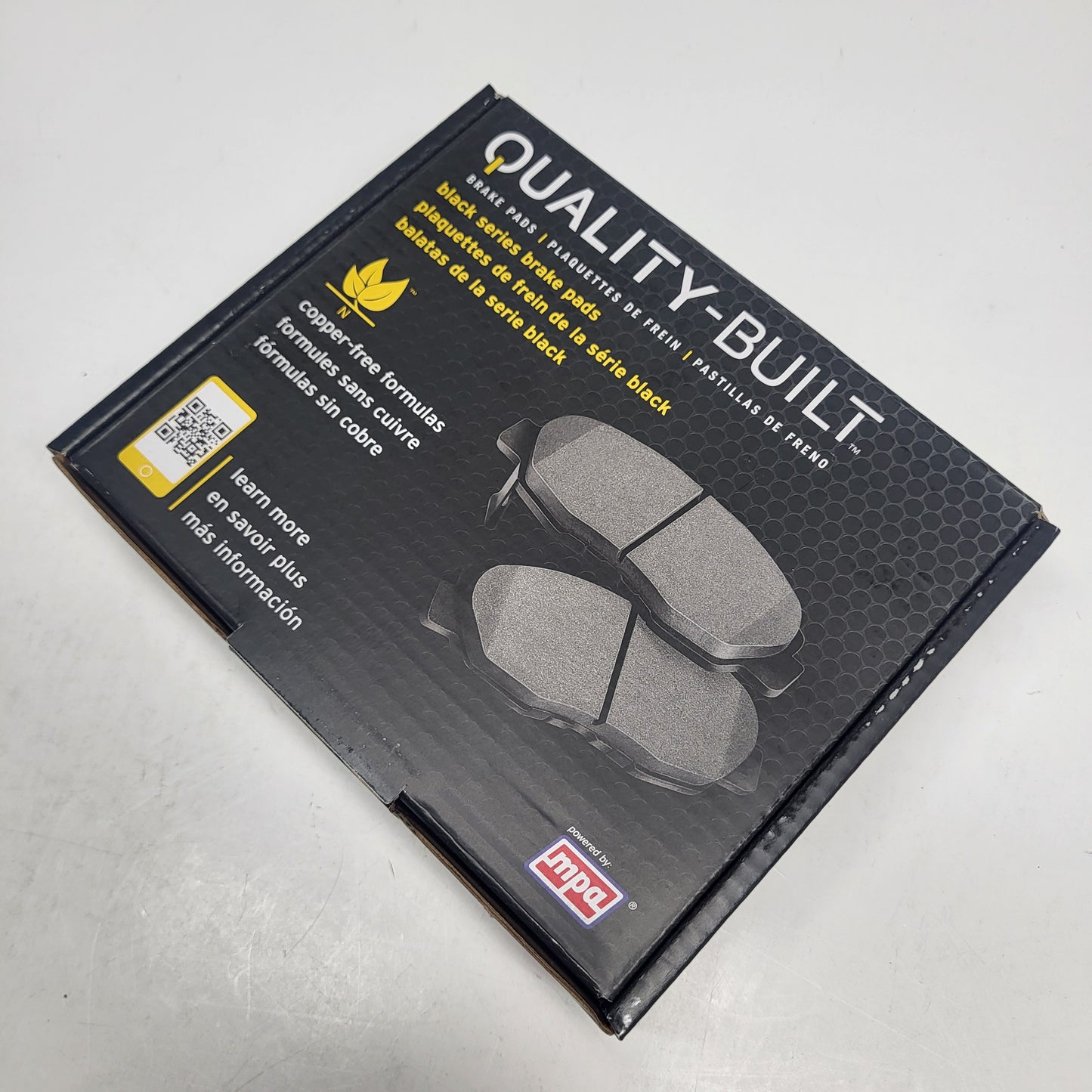 QUALITY-BUILT Ceramic Disc Brake Pad Set Black Front 1003-1210C