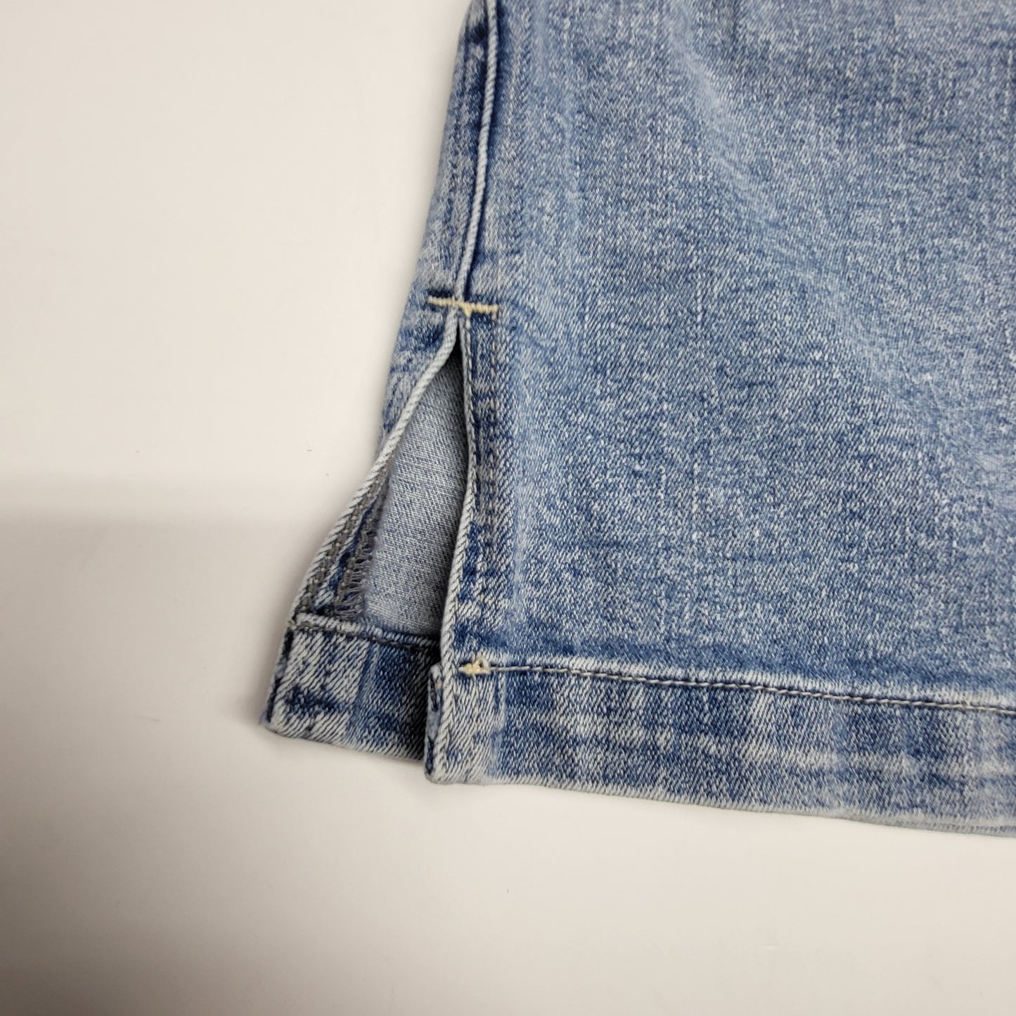 JAG On-the-go Mid Rise Pull-On Skort Womens Sz 16 Silver Lake J3101CSA220