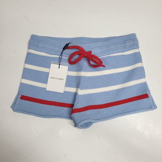 SOLID AND STRIPED The Hudson Short Sz XS Americana Breton Stripe SU26R2689COTABS