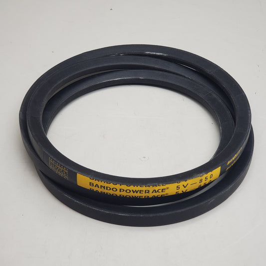 BANDO Wedge 1 Band V-belt Power Ace 5/8" x 85" Black 5V850