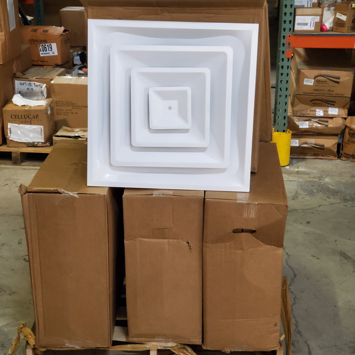 ZA@ Pallet of HART COOLEY (12 Pieces) Vent Ceiling Diffusers 24