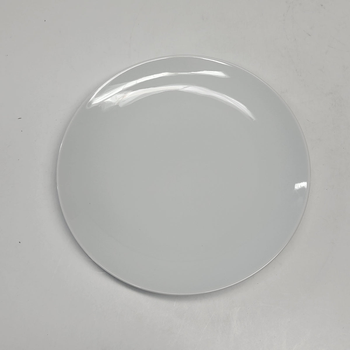 PILLIVUYT (4 PACK) Coupe Porcelain Salad Plates Made in France  8" All White