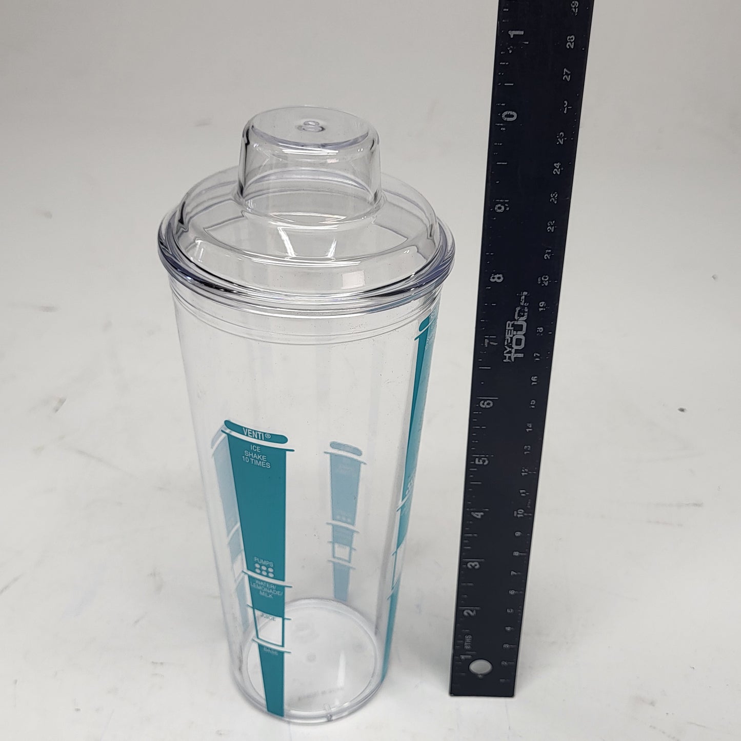 MAXPLUS (2 PACK) Starbucks Beverage Iced Coffee Clear Shaker