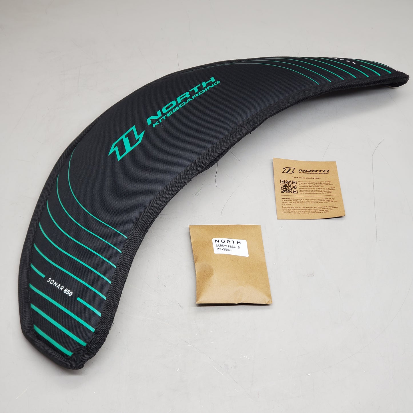NORTH ACTION SPORTS Sonar Front Wing 850 cm Black Sand 85010.200075