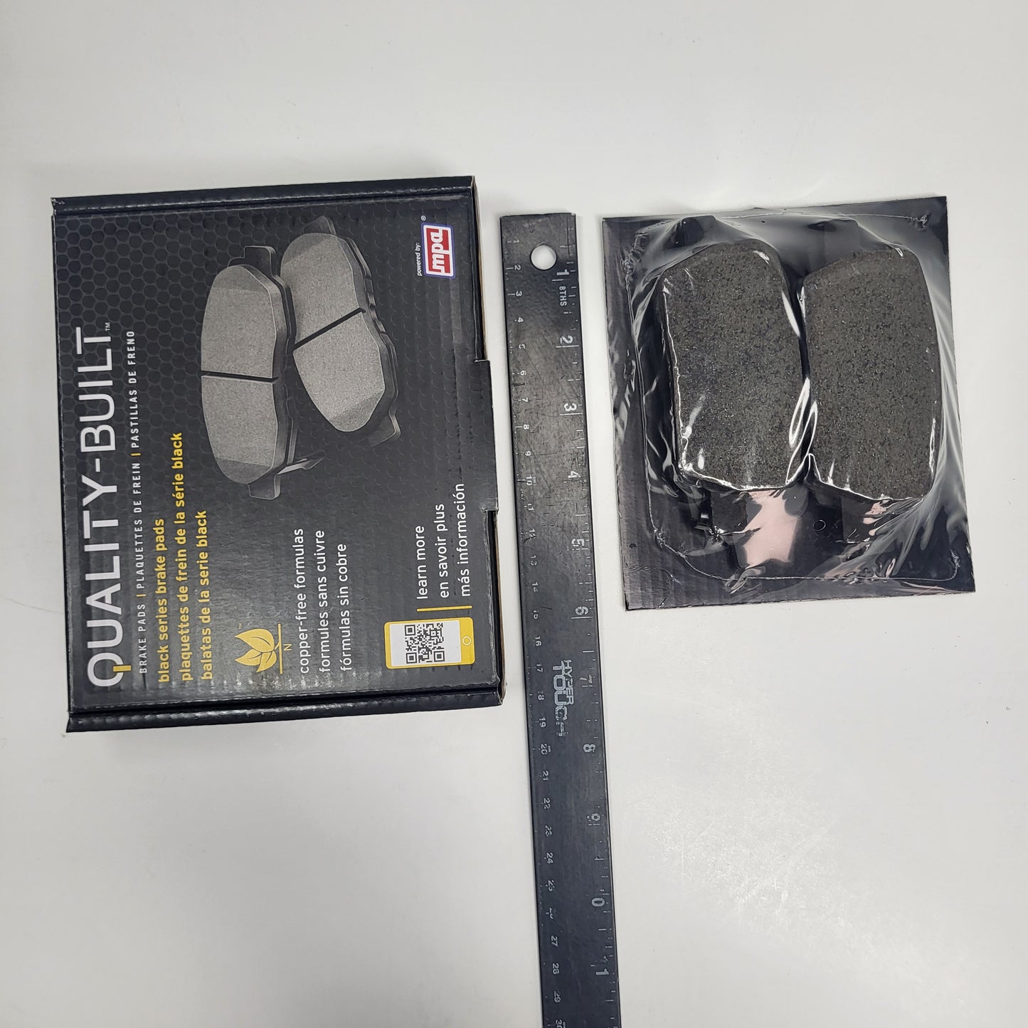 QUALITY-BUILT Ceramic Disc Brake Pad Set Black Rear 1003-1914C