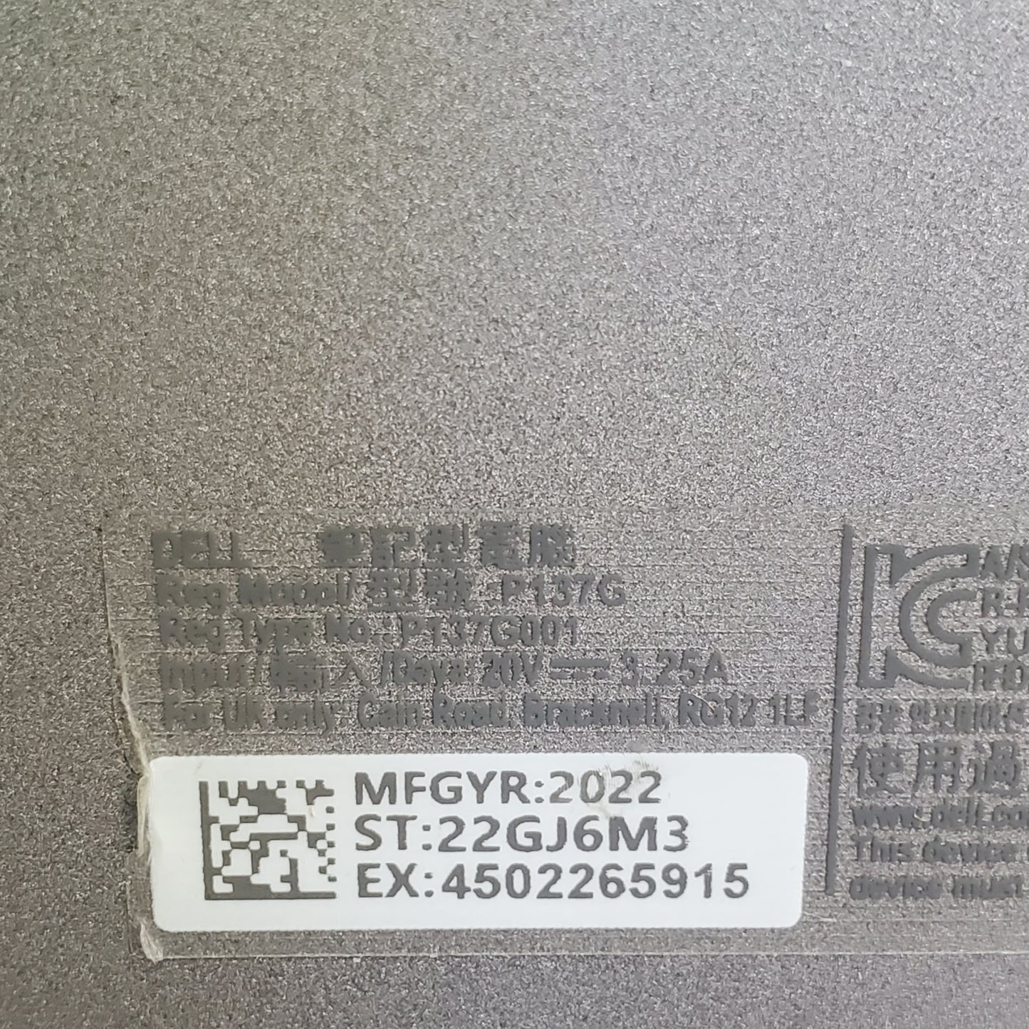 ZA@ Lot of 3 DELL Latitude 5420 I7-1185G7 32GB RAM Laptop 14" Grey P137G (AS-IS) No Accessories Or OS, Shows Signs Of Wear