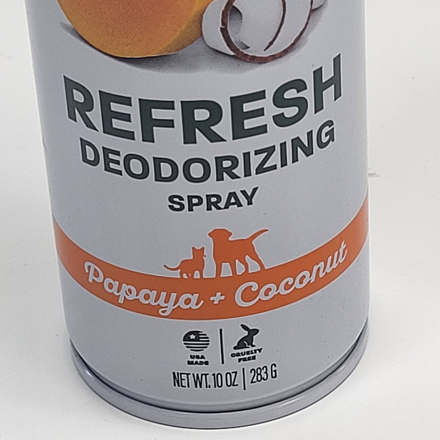 TROPICLEAN (6 PACK) Refresh Deodorizing Spray Papaya + Coconut 10 oz