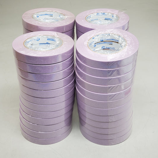 FINISHMASTER LKQ (48 Rolls) Performance Masking Tape 18mm x 55m Lavender FMB3518