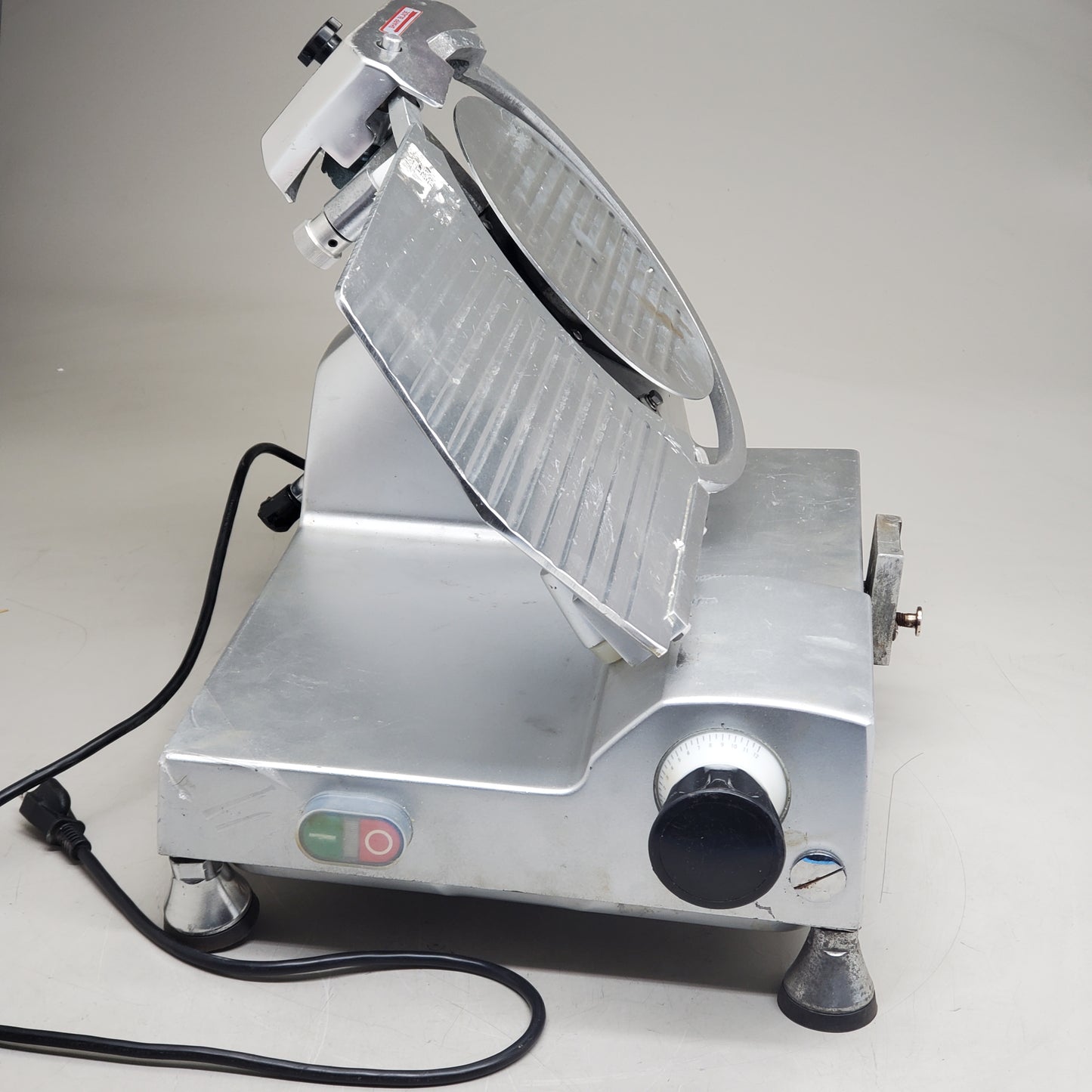 ZA@ AVANTCO Semi-Automatic Meat Slicer 12” Silver 177SL512 (Damaged AS-IS)