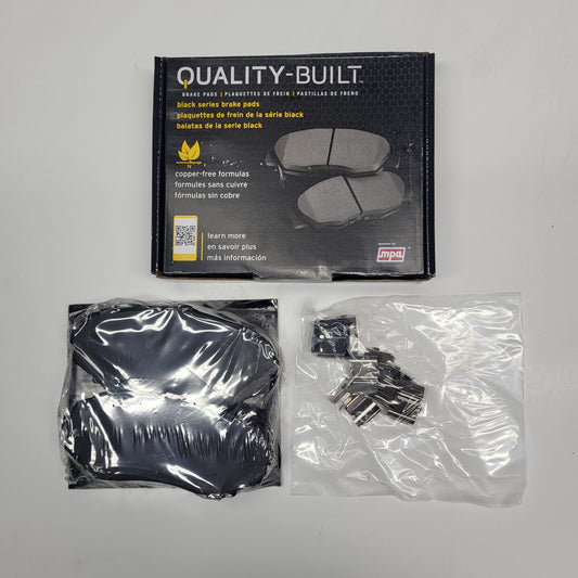 QUALITY-BUILT Ceramic Disc Brake Pad Set Black Front 1003-1258C