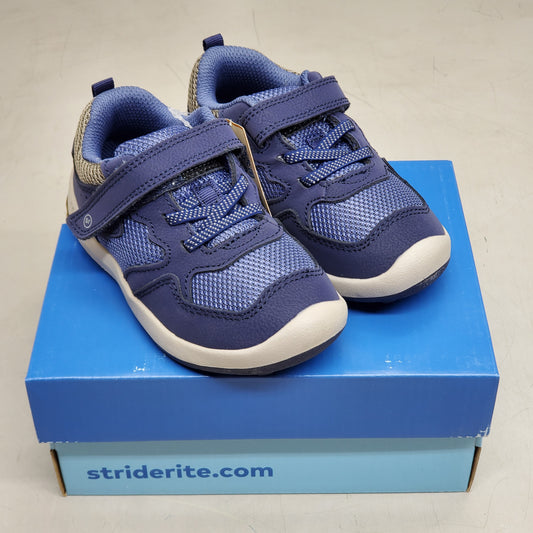 STRIDE RITE SRT Winslow Sneaker Shoes Toddler SZ 10M Navy BB018701