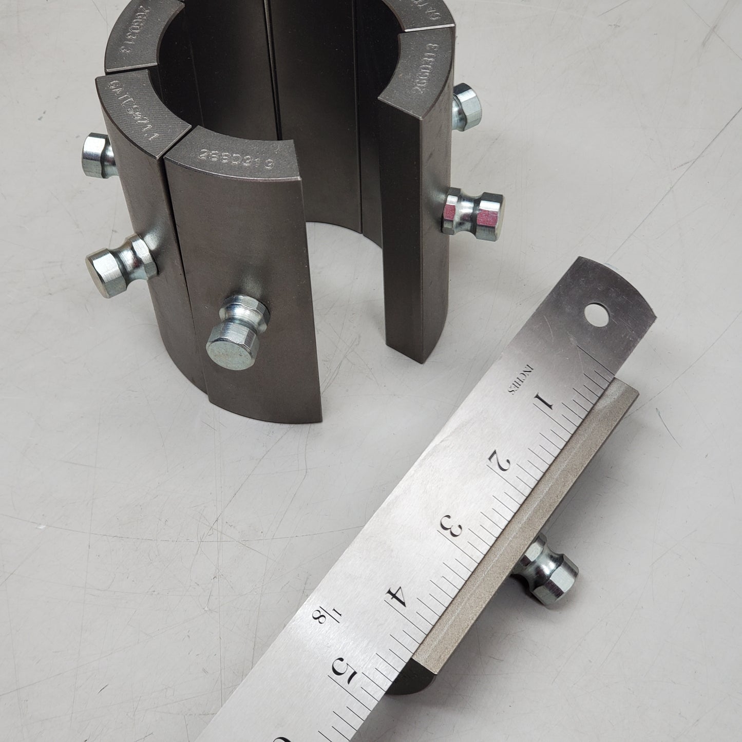 GATES Uniflex Hydraulik Gmbh Die Segments PB 266-D313 71.1 For Hose Crimper PB266-D313