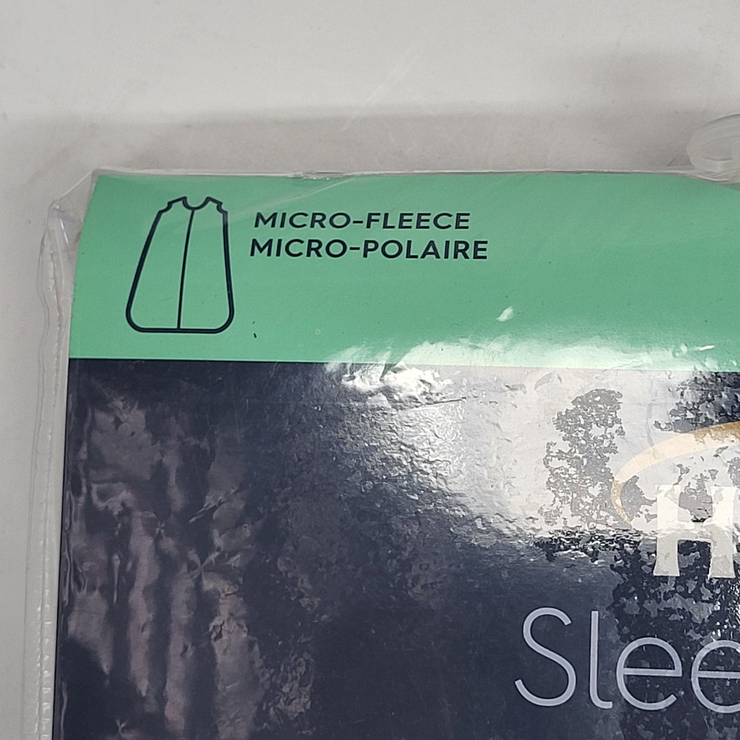 HALO Sleepsack Swaddle Wearable Baby Blanket Micro-fleece 12-18 mo. White