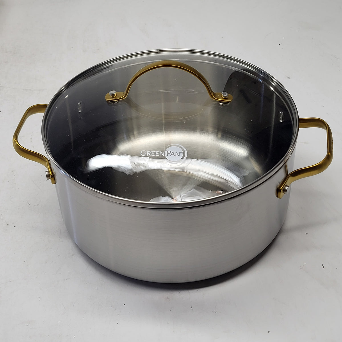 GREENPAN Reserve Stainless Steel 10-piece Cookware Set CC009246-002 (As Is)
