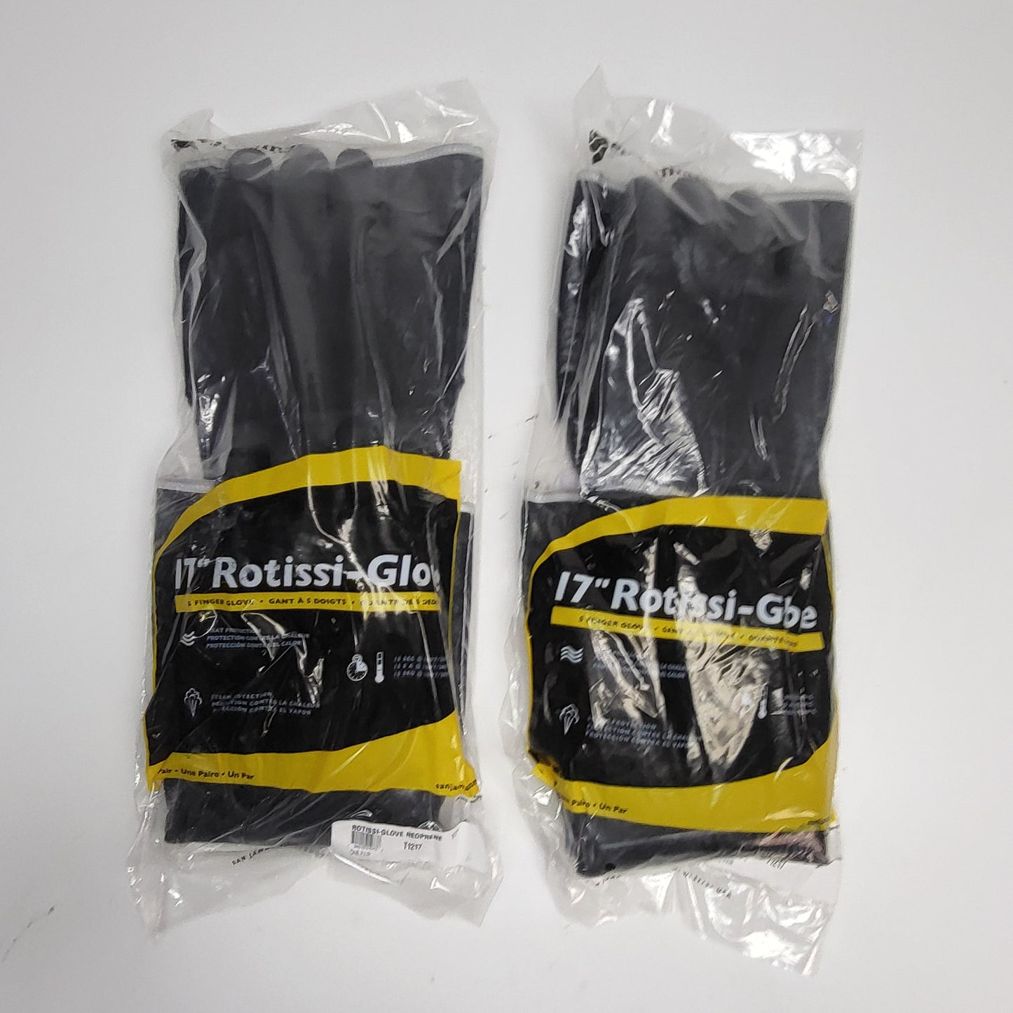 SAN JAMAR (2 PACK) Rotissi-glove Heat & Steam Protection Neoprene 17" T1217