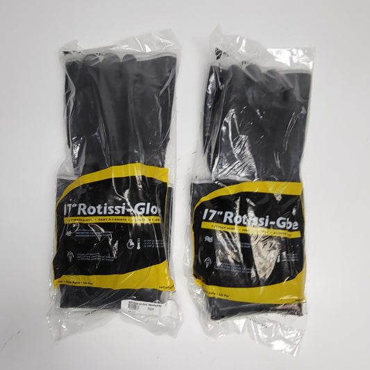 SAN JAMAR (2 PACK) Rotissi-glove Heat & Steam Protection Neoprene 17" T1217