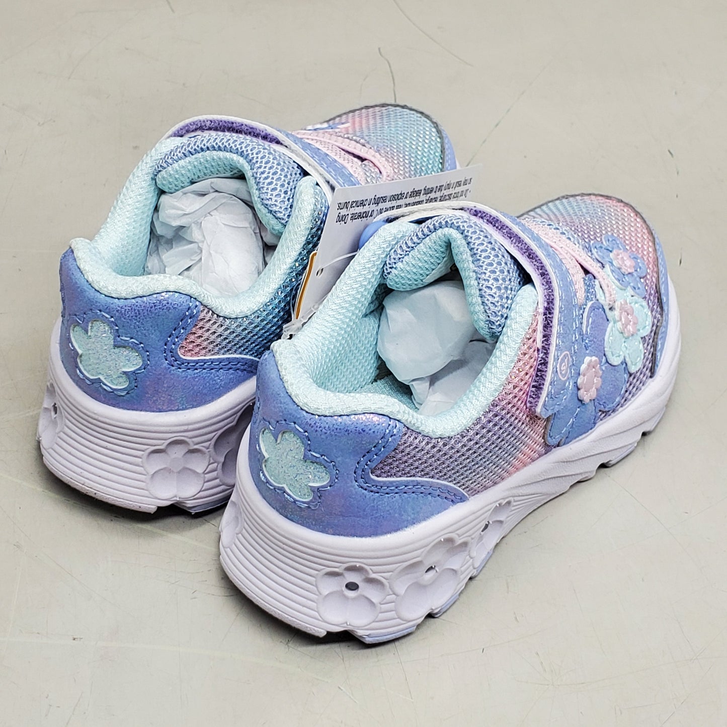 STRIDE RITE SR Lighted Glimmer 2.0 Sneaker Shoes Toddler SZ 10W Blue BG037303