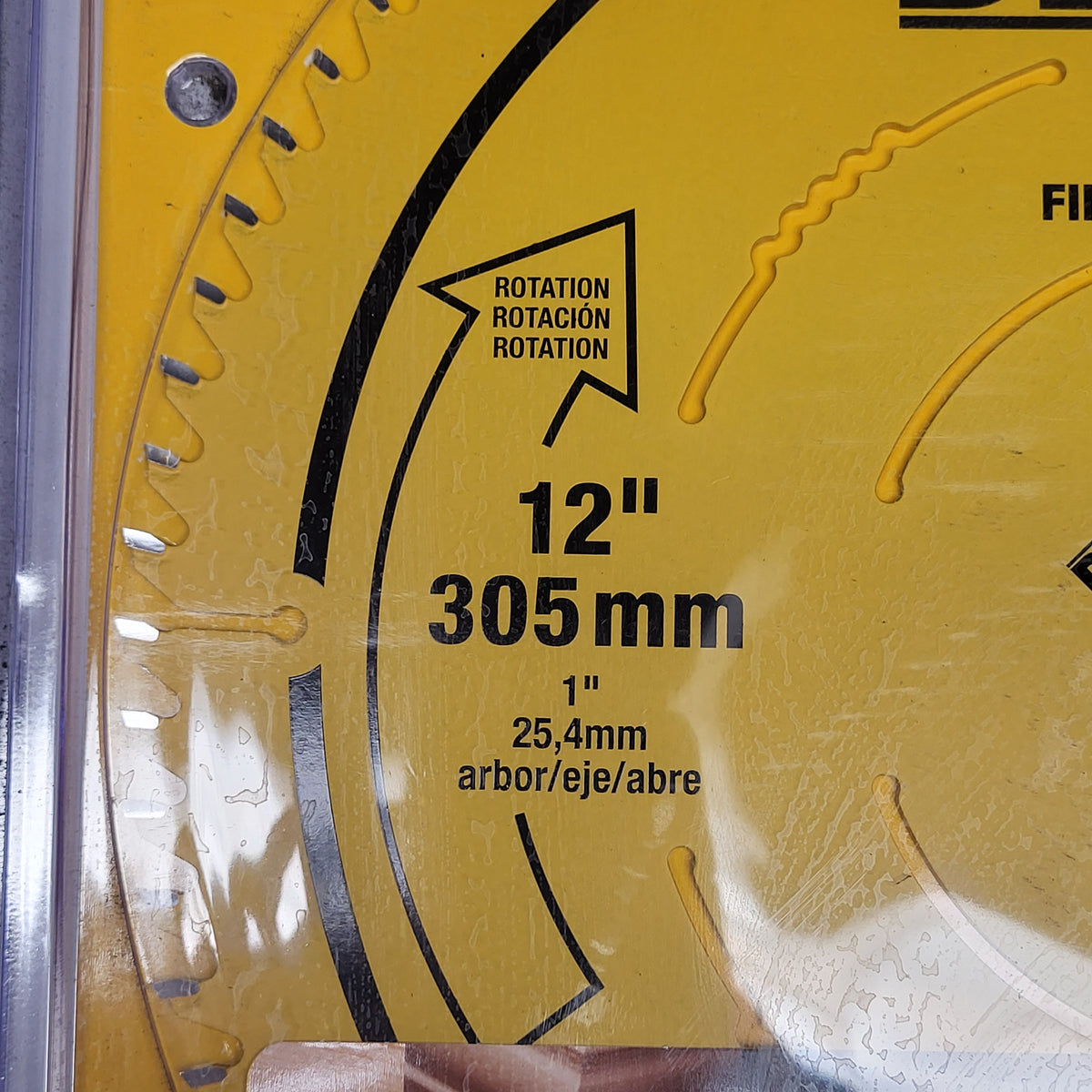 DEWALT (3 PACK) Circular Saw Blade Fine Finish Wood Cutting 80t 12"  DWA11280