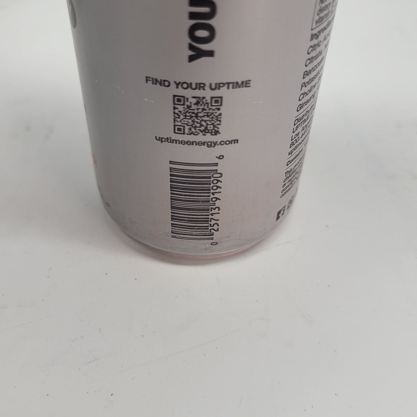 ZA@ UPTIME ENERGY DRINK Original Variety Zero Sugar Zero Sugar 12 oz BB 05/27