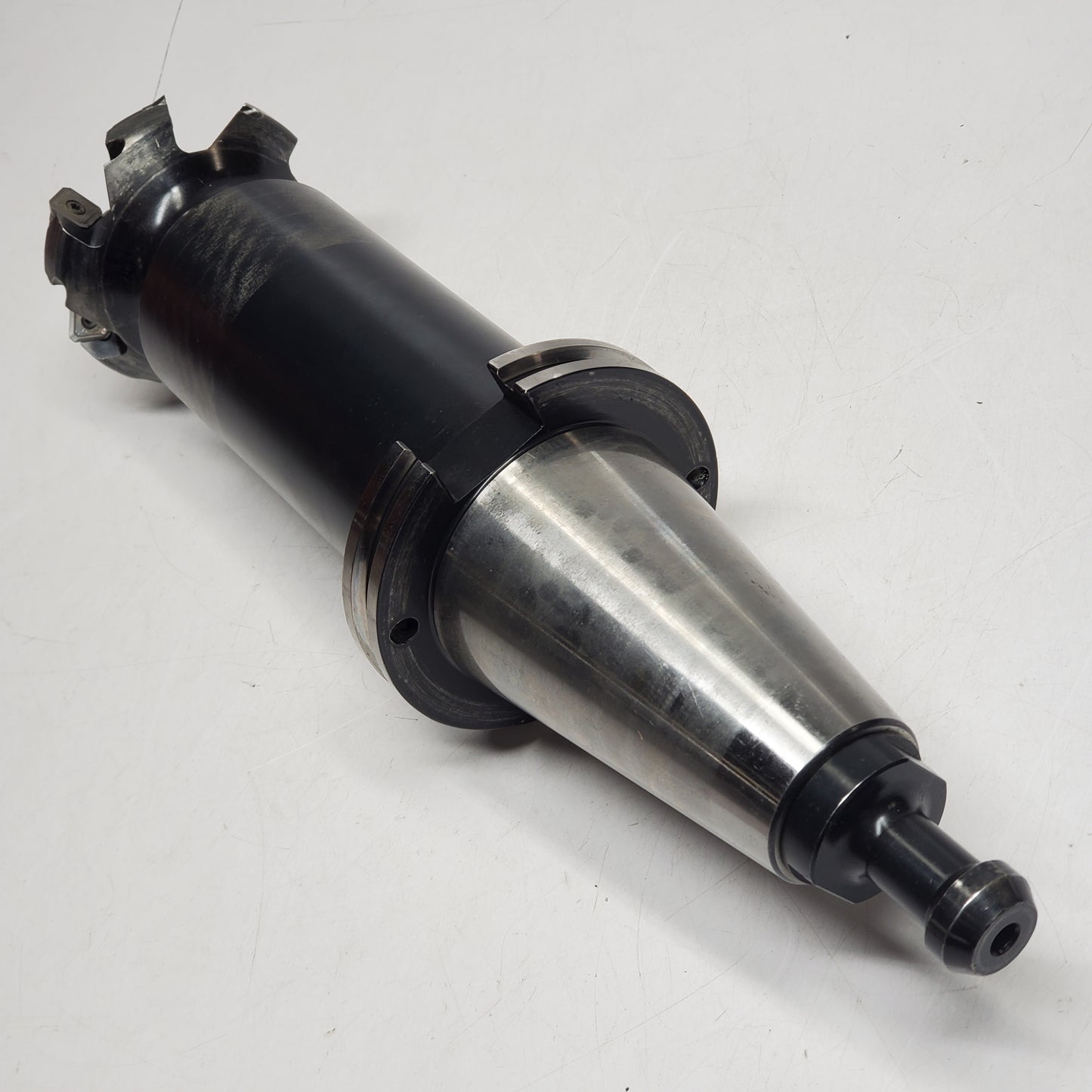 SANDVIK Tool Holder with 6 Insert Angle Face Milling Cutter RA245-076R25-12M (Used)