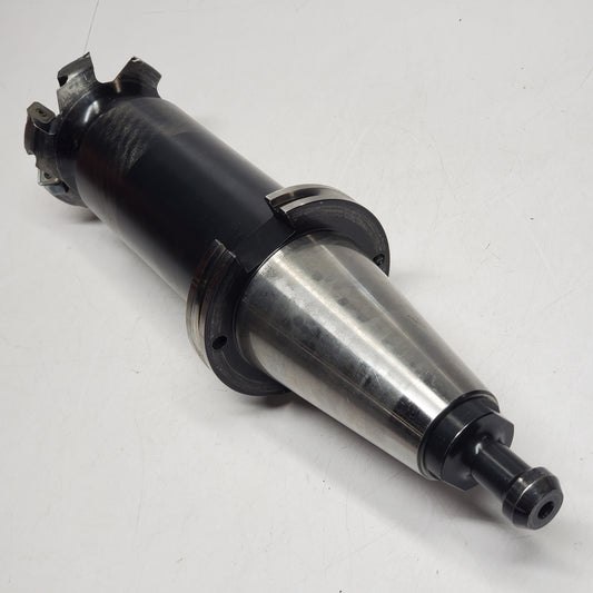 SANDVIK Tool Holder with 6 Insert Angle Face Milling Cutter RA245-076R25-12M (Used)