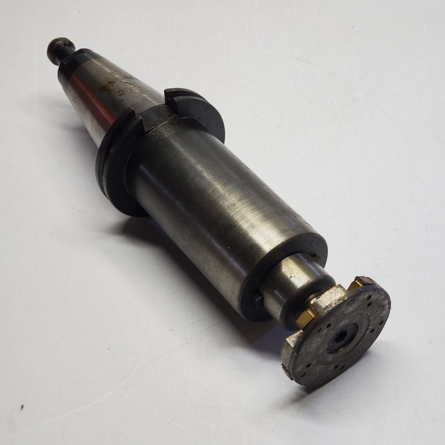 KENNAMETAL Tool Holder W/ 5 Insert Slot Milling Cutter 3" CV50SM100600 (Used)