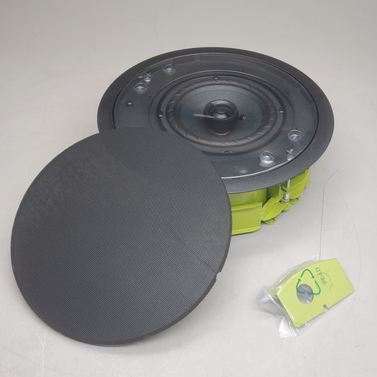 SOUNDTUBE 2-way In Ceiling Speaker Short Can 6" Black Cover CM62-EZS-II-BK
