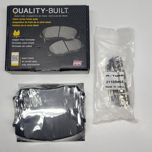 QUALITY-BUILT Ceramic Disc Brake Pad Set Black Front 1003-1056C