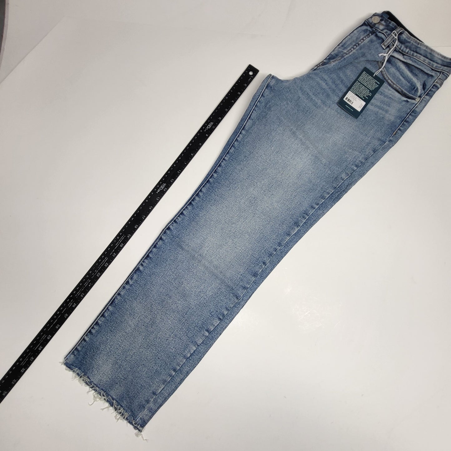 JAG Stella High Rise Slim Fit Straight  Womens Sz 14 Seashore J2906SAT108