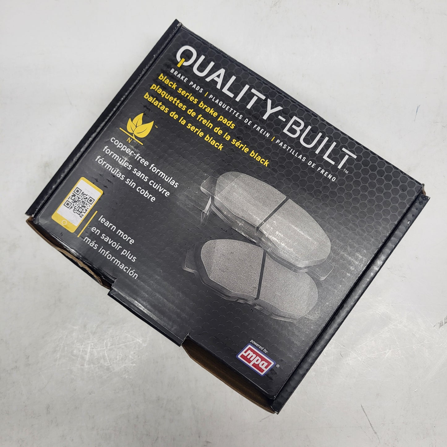 QUALITY-BUILT Ceramic Disc Brake Pad Set Black Rear 1003-1916C