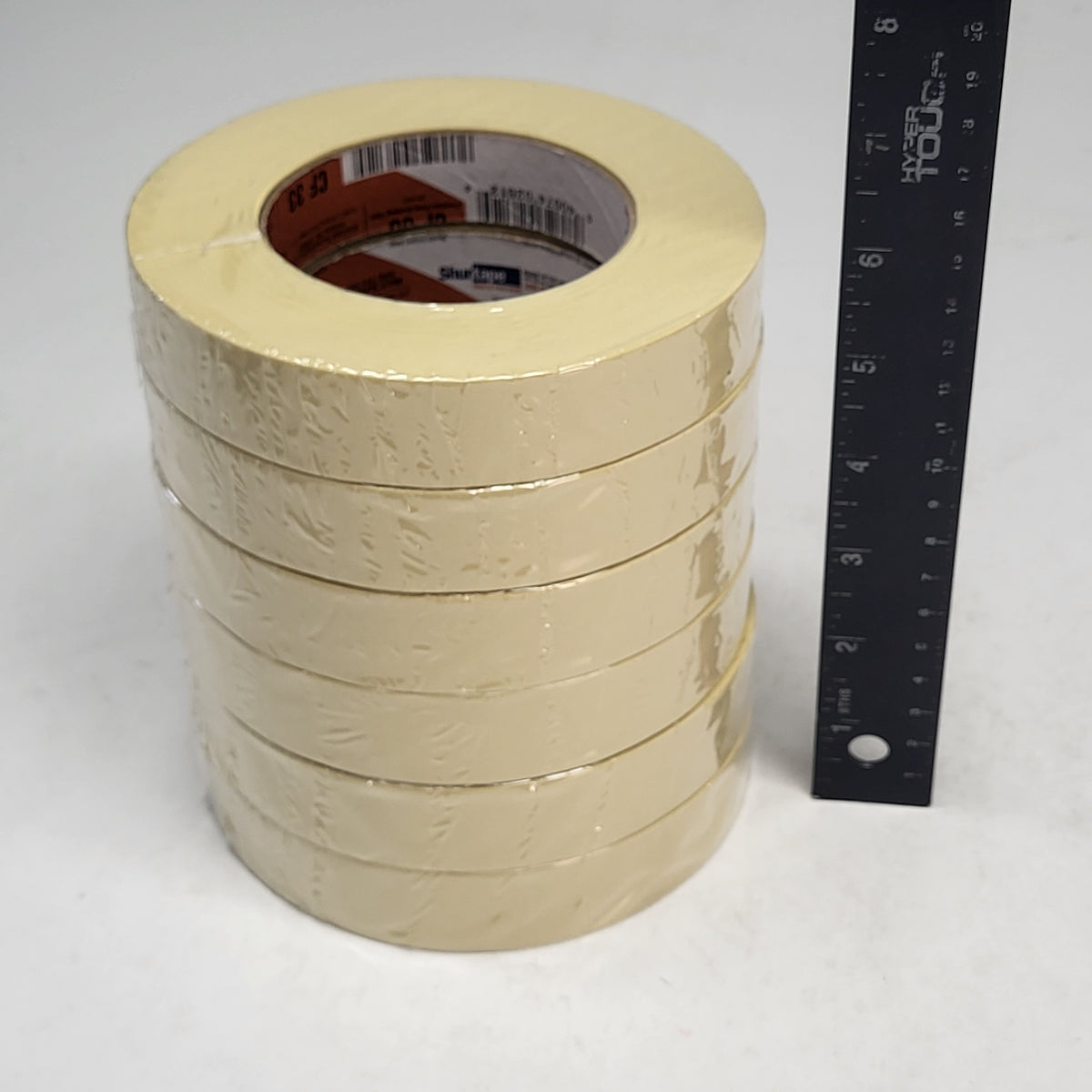 ZA@ SHURTAPE (24 PACK) Premium Paint Masking Tape  24 mm Yellow CF33