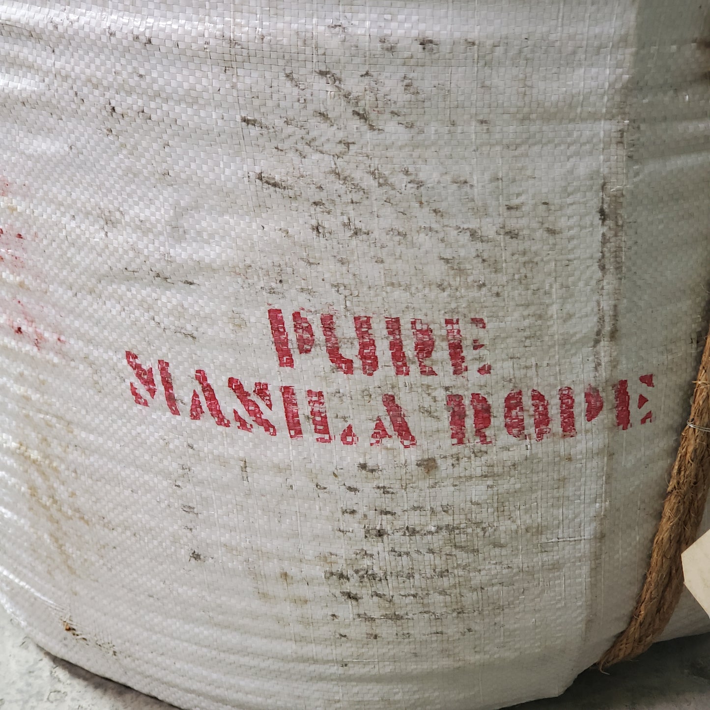 Twisted Fibrous Pure Manila Natural Fiber Rope 0.5 DIA 2700' Long SPE8E920P0695