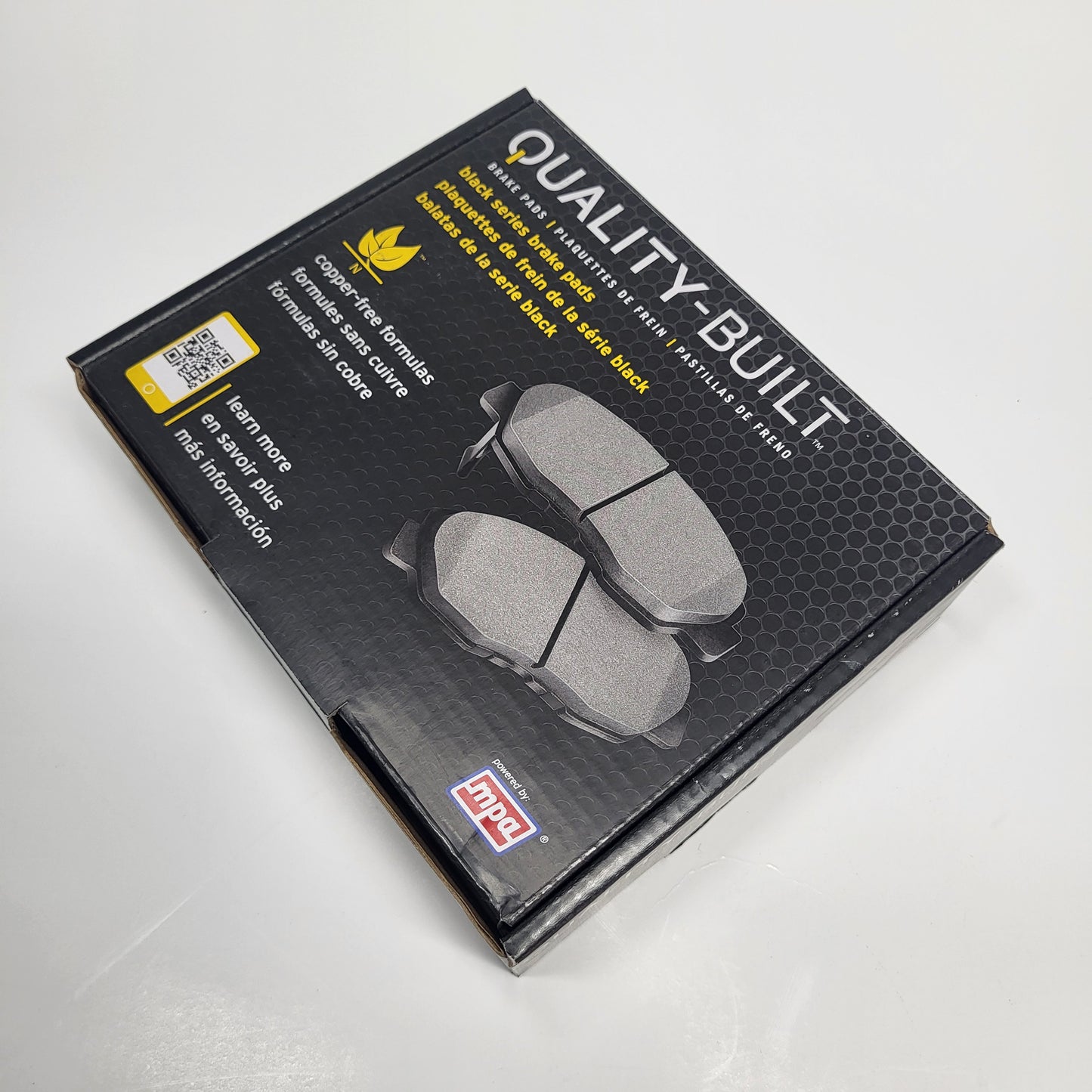 QUALITY-BUILT Ceramic Disc Brake Pad Set Black Front 1003-1374C
