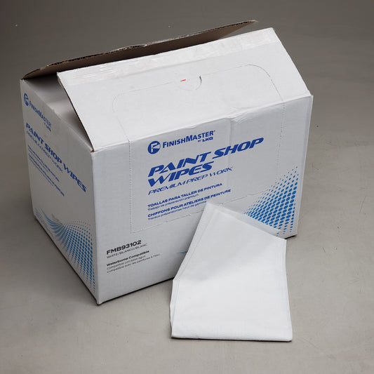 FINISHMASTER LKQ (250 Wipes) Paint Shop Wipes Premium Prep Work 12x17" FMB93102