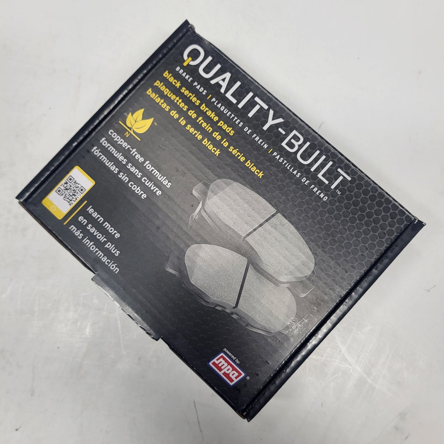 QUALITY-BUILT Ceramic Disc Brake Pad Set Black Rear 1003-1665C