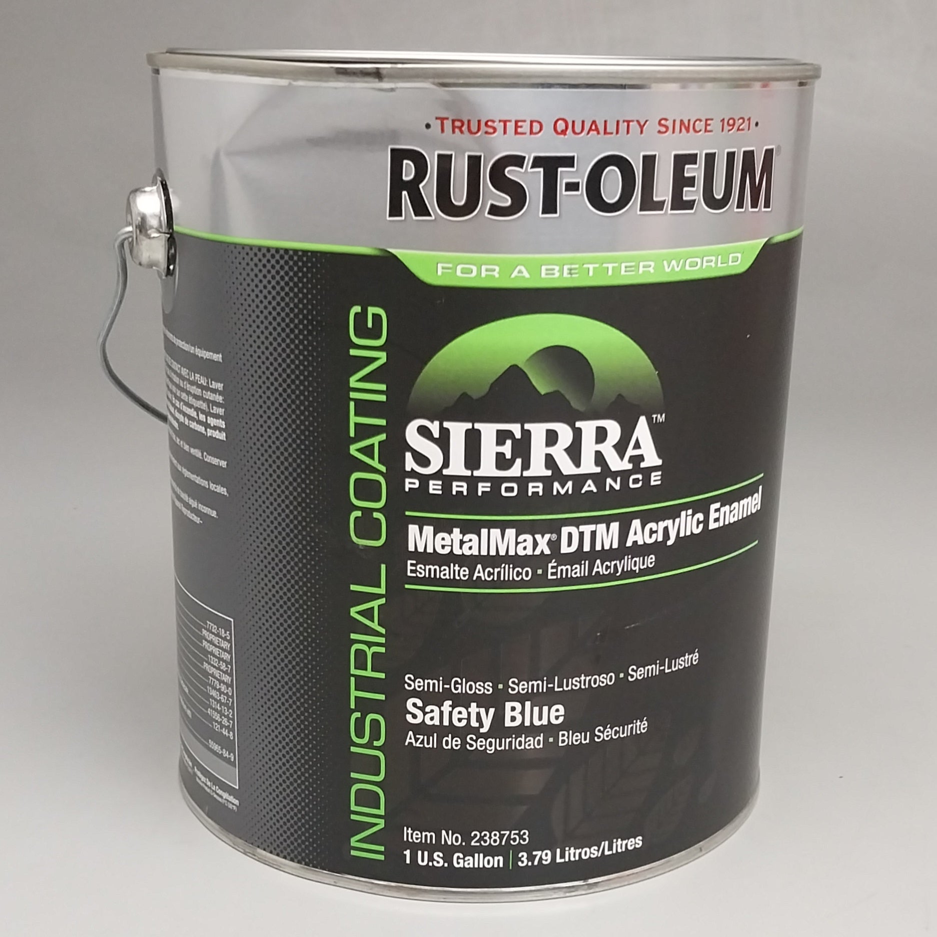 RUST OLEUM MetalMax DTM Acrylic Enamel Semi Gloss 1gal. New Dents on Container