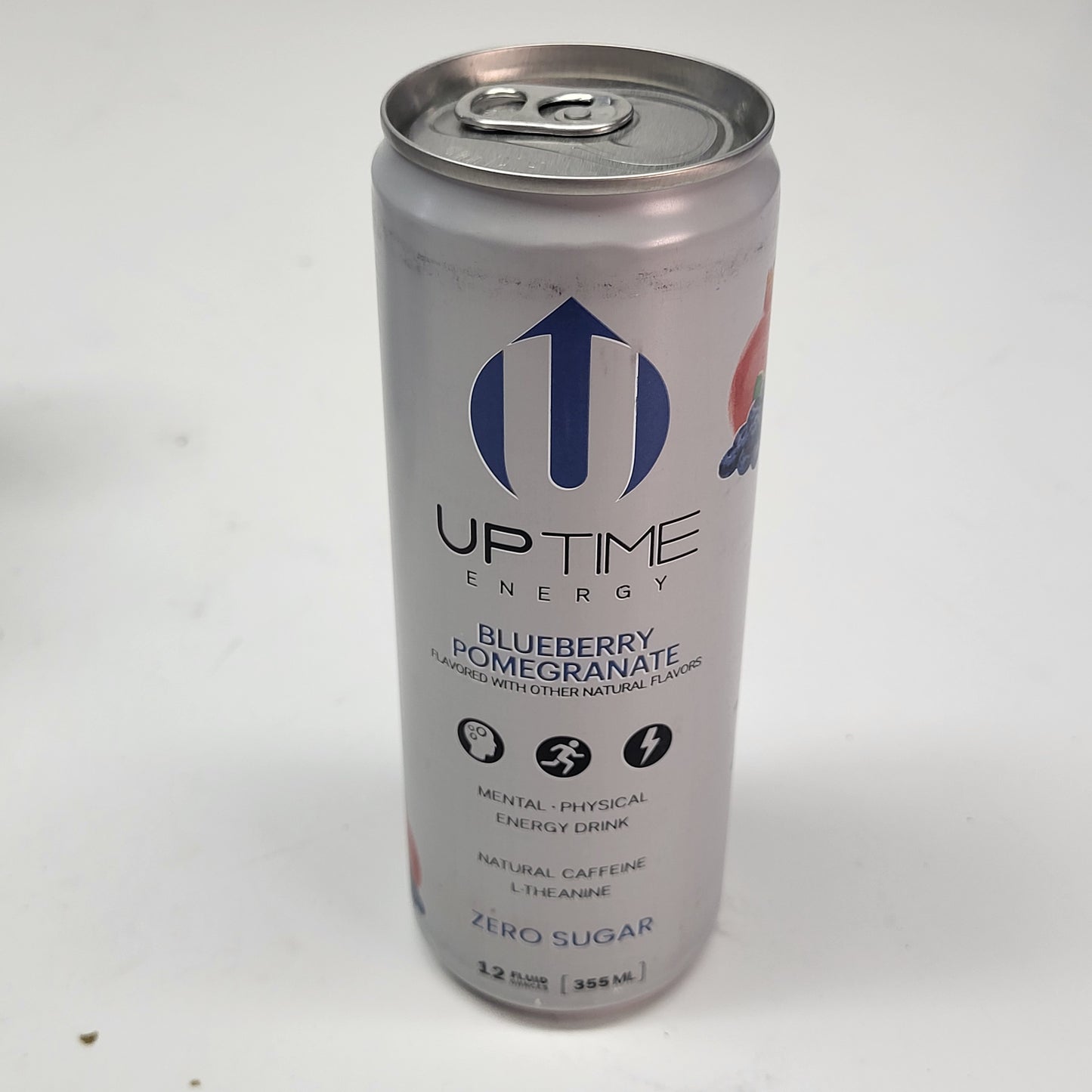 ZA@ UPTIME ENERGY DRINK Original Variety Zero Sugar Zero Sugar 12 oz BB 05/27
