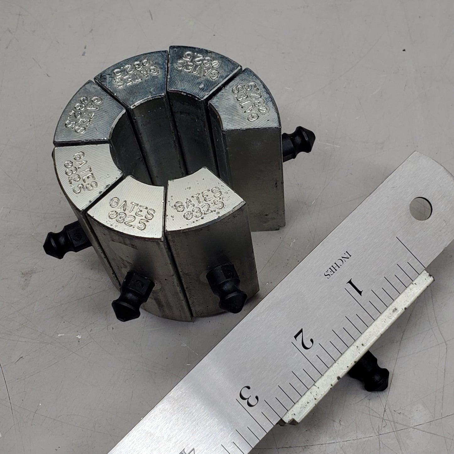 GATES Uniflex Hydraulik Gmbh Mcx Die Set Galvanized 239 D35 32.5  For Hose Crimper