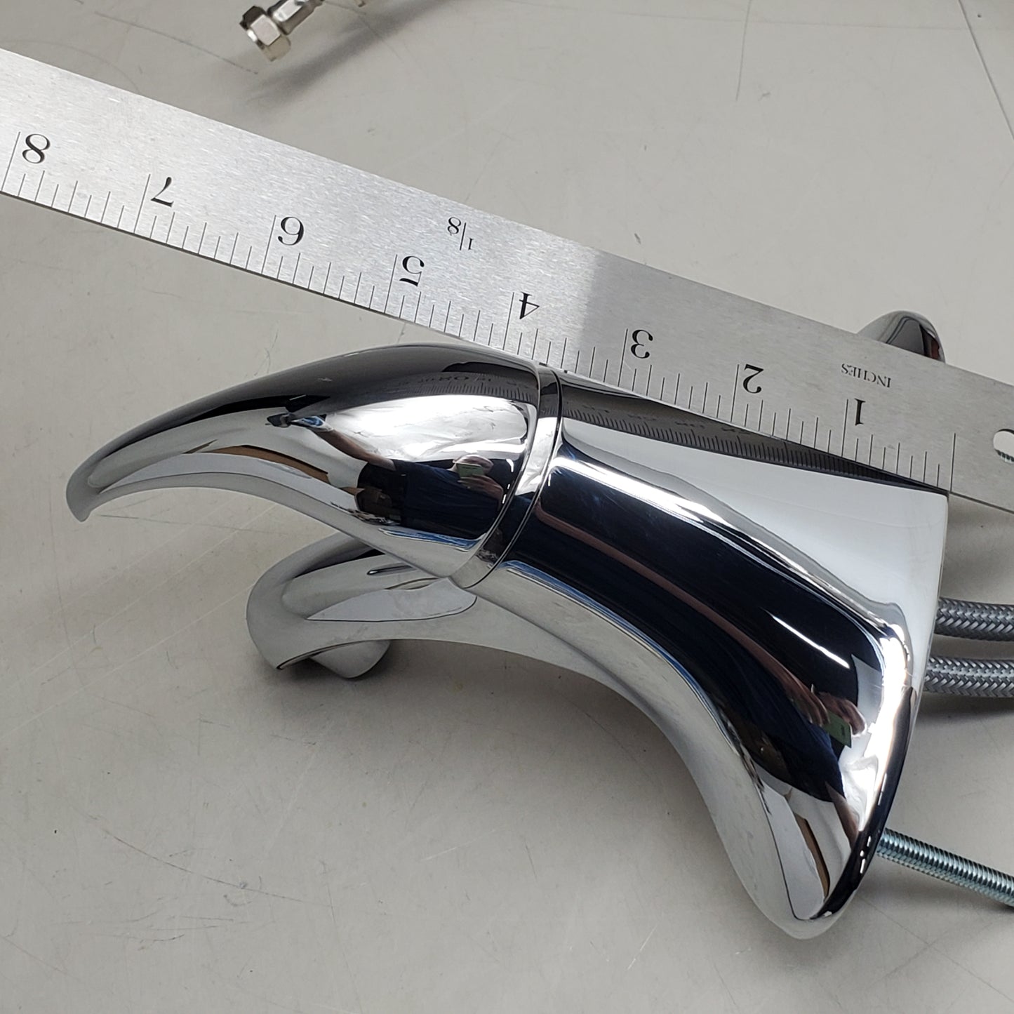 KOHLER Bathroom Lav Faucet Centerset 1 Hand Polished Chrome 15199-4NDRA-CP (New Other)