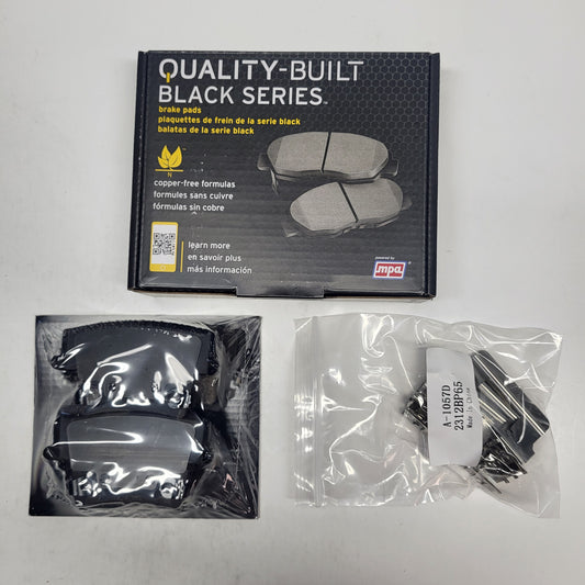QUALITY-BUILT Ceramic Disc Brake Pad Set Black Rear 1003-1057BC