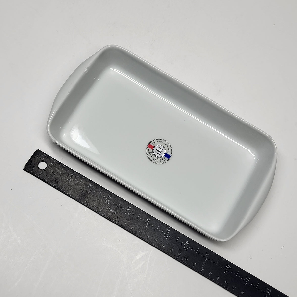 PILLIVYUT Rectangle Baker Small Porcelain Dish 9.5"x5" 220324BL