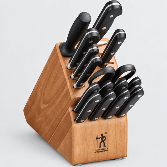HENCKLES INTERNATIONAL Classic Forged 16 Piece Knife Set German Steel 35344-016