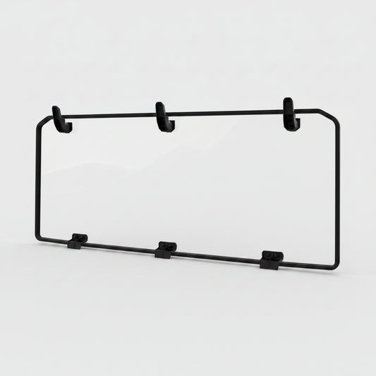 POLARIS Lock & Ride Rear Window Polycarbonate for Ranger Utv Black 2879812