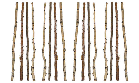 CREATIVECO-OP (16 Pcs) Long Wood Birch Branch 59"L Wood DA3953
