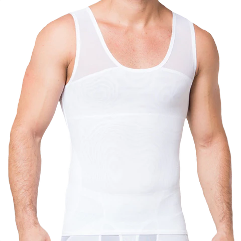 ESTEEM APPAREL Compression Shirt Men's Sz XL White (New)
