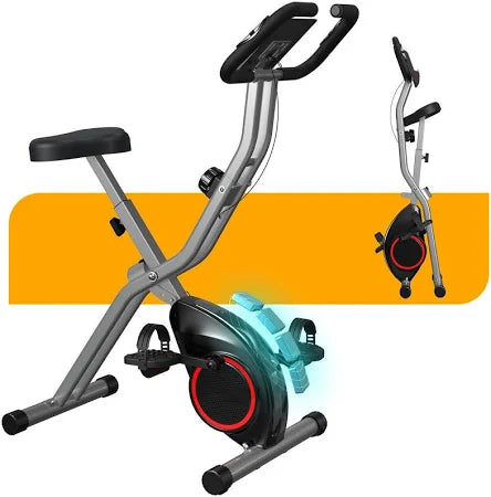 LINBOLUSA Indoor Exercise Bike GT-8116GB, Grey & Black (New Other, Distressed Box)