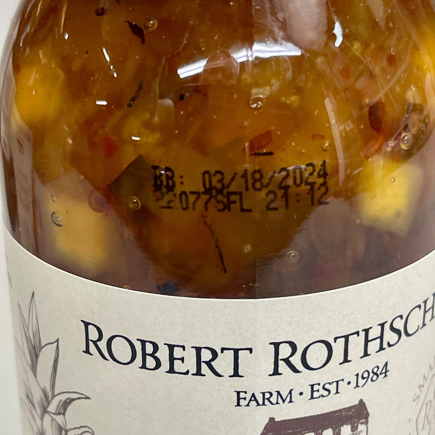 ZA@ ROBERT ROTHSCHILD 6-PK of Roasted Pineapple & Habanero Glaze & Finishing Sauce 12.7 oz 03/24 C